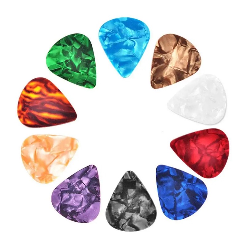 Electric Guitar Pick Pack - 10 Stuks Gitaar Plectrum Plectrum Celluloid