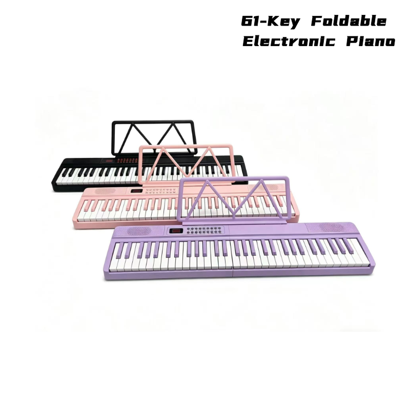 Keyboard Piano 61 Key - 61-toetsen draagbaar digitaal pianotoetsenbord professionele synthesizer