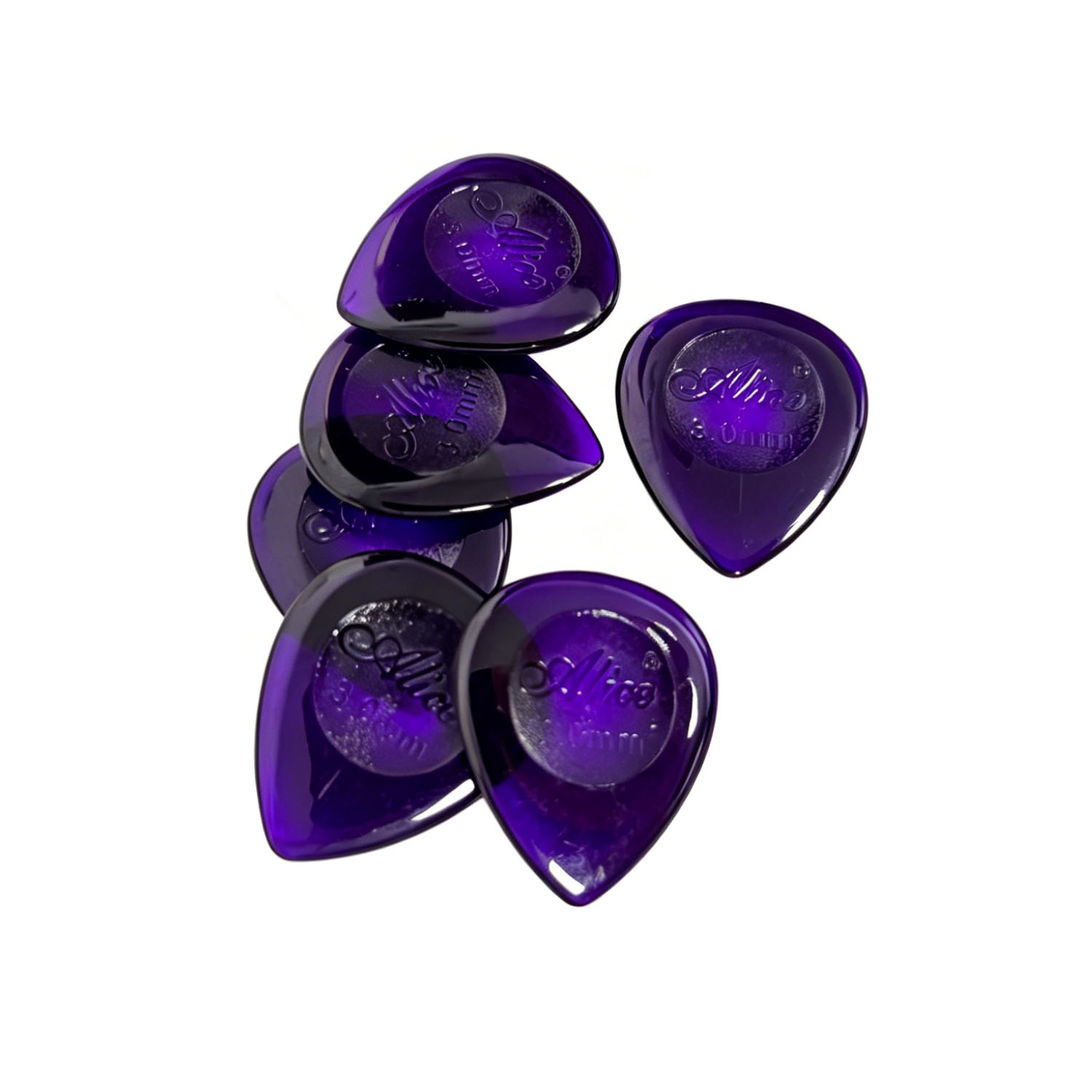Electric Guitar Pick Pack - 50 stuks/lot Alice Heavy 3mm 25mm
