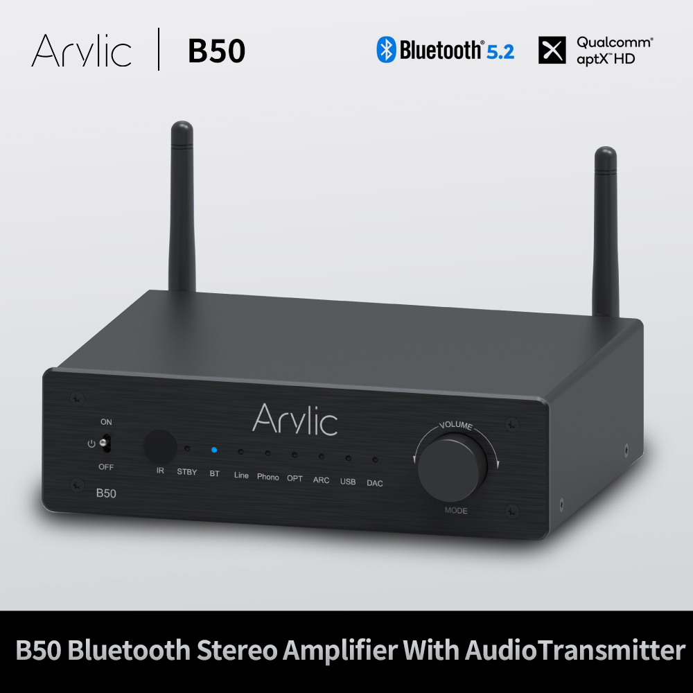 Audio Music System For Home - B50 Bluetooth Stereo Versterker Audiozender voor