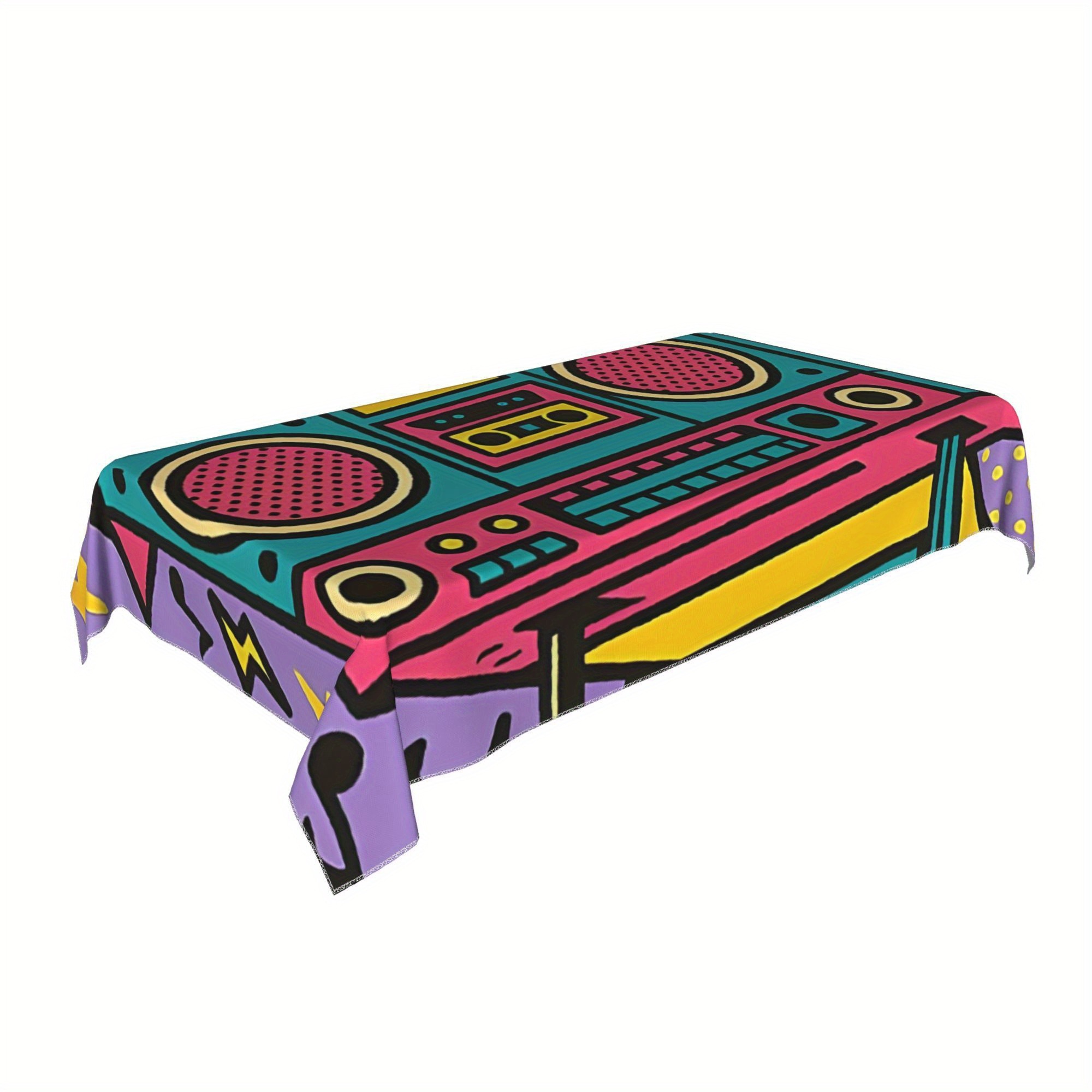 Een vintage tafelkleed met aud - Audio Music News recensie en prijs