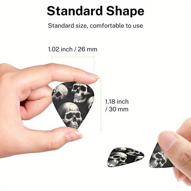 Nieuwe gitaarplectset 6-delige - Electric Guitar Pick Pack recensie en prijs