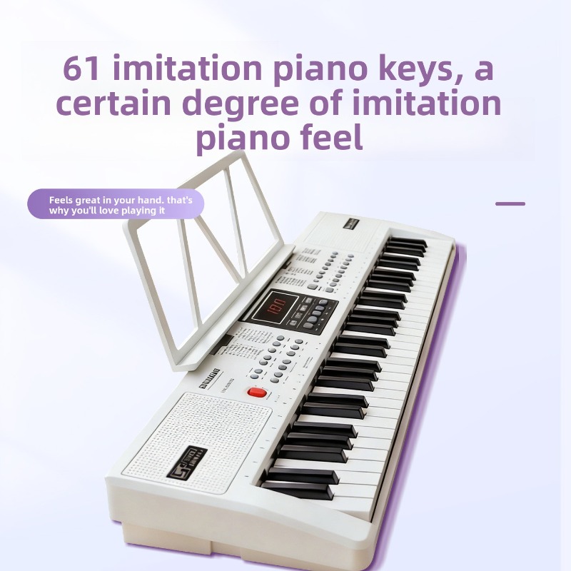 Elektronische piano voor volwa - Keyboard Piano 61 Key recensie en prijs