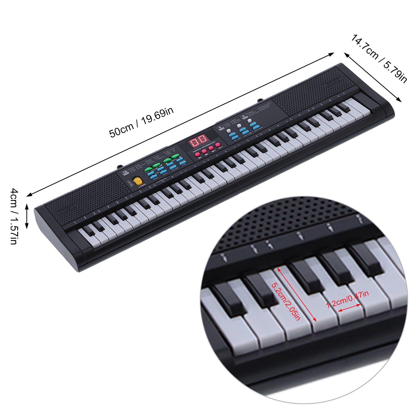 Kinderklavier Piano Instrument - Keyboard Piano 61 Key recensie en prijs
