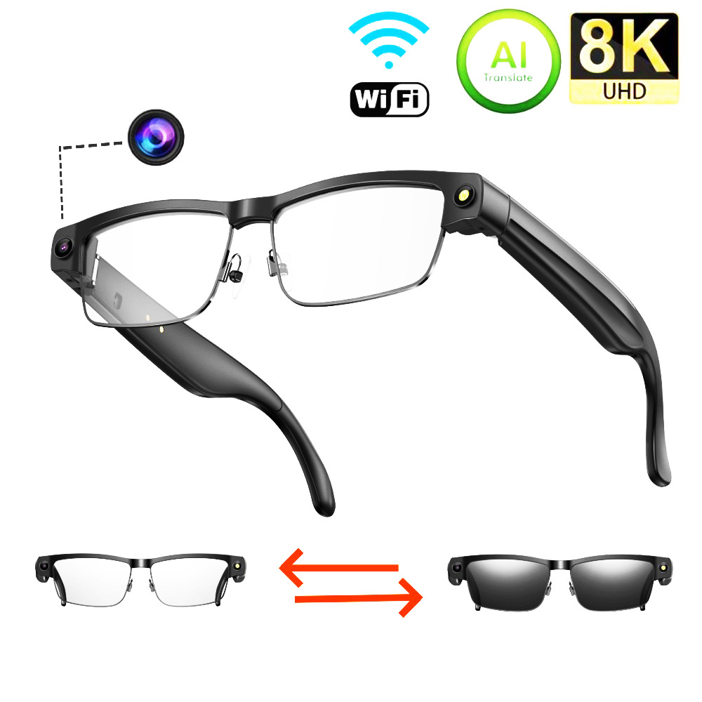L802 Smart Glasses 8 Megapixel - Audio Music To Video Ai Free recensie en prijs