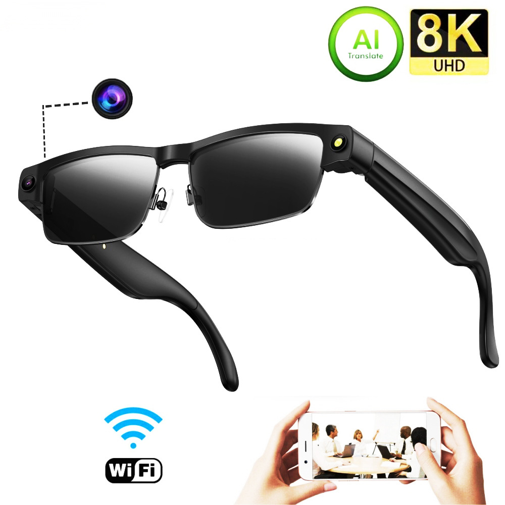L802 Smart Glasses 8 Megapixel - Audio Music To Video Ai Free recensie en prijs