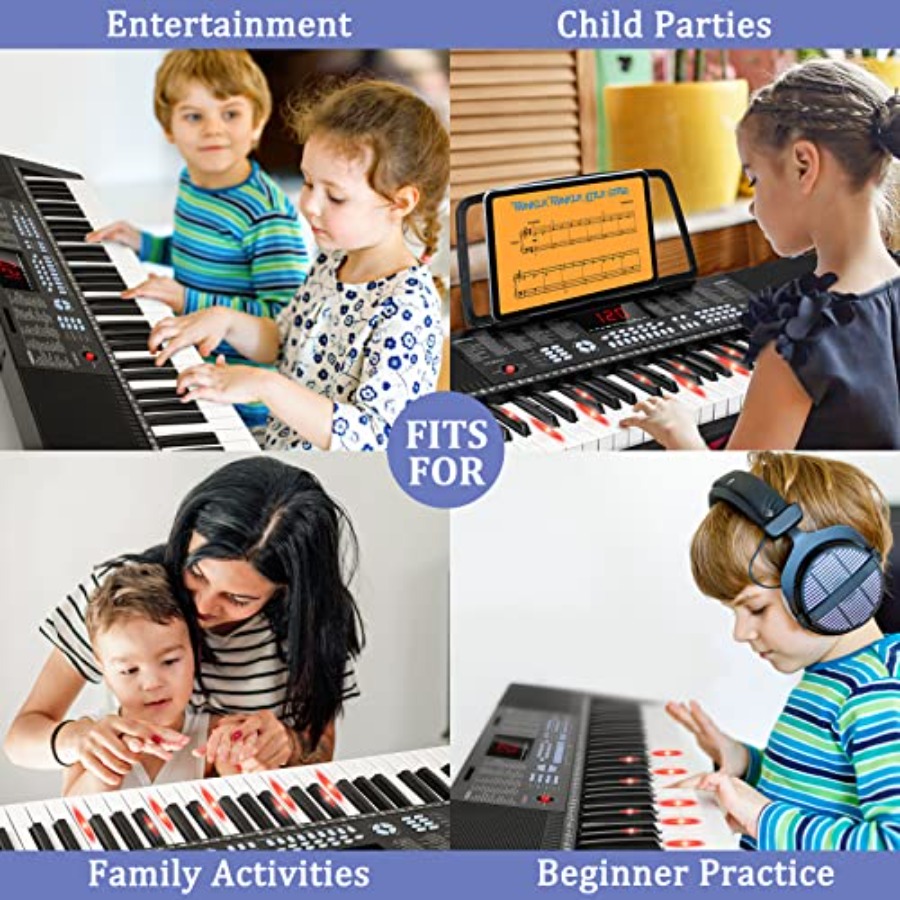 Beginnerskeyboard met 61 toets - Keyboard Piano 61 Key recensie en prijs