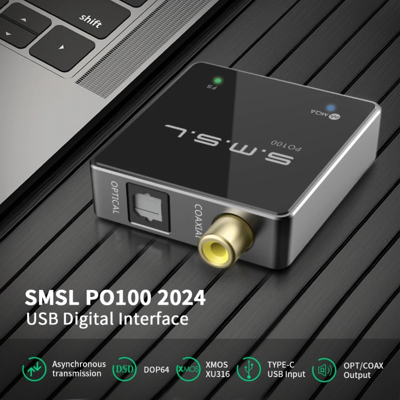 SMSL PO100 2024 USB Audio Conv - Audio Music System For Home recensie en prijs
