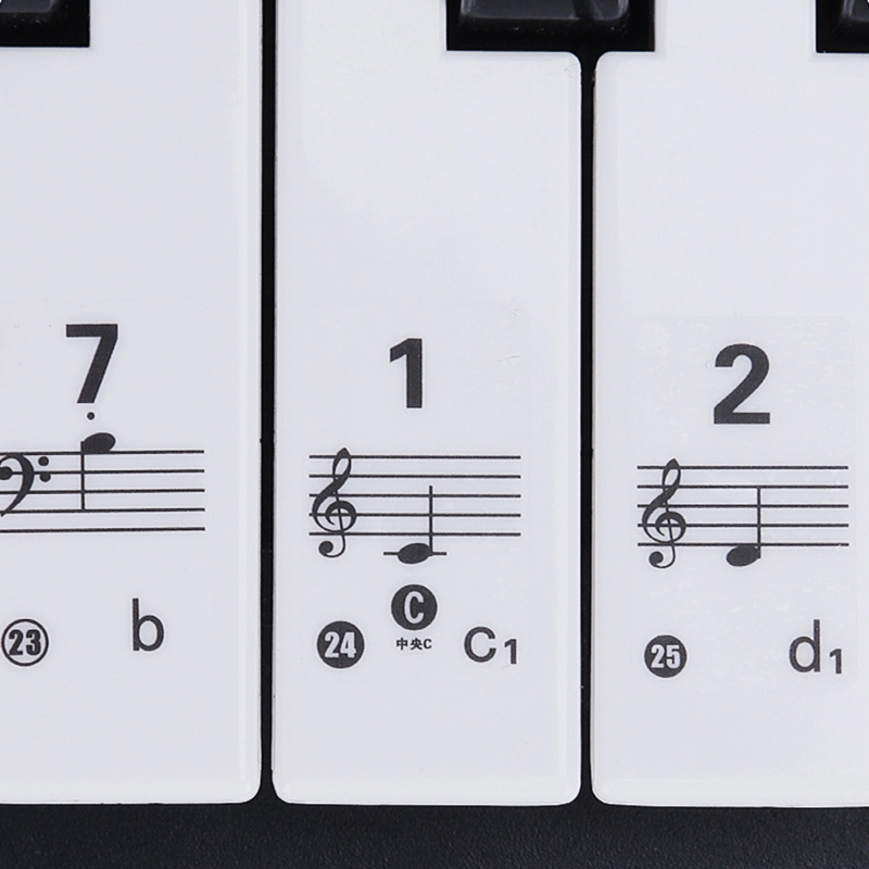 Transparante verwijderbare pia - Keyboard Piano 61 Key recensie en prijs