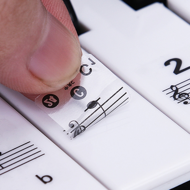 Transparante verwijderbare pia - Keyboard Piano 61 Key recensie en prijs