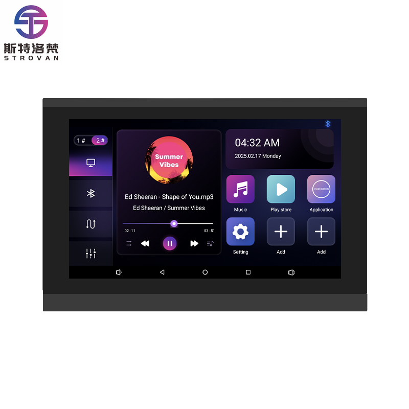 7 inch touchscreen 2-zone slim - Audio Music System For Home recensie en prijs