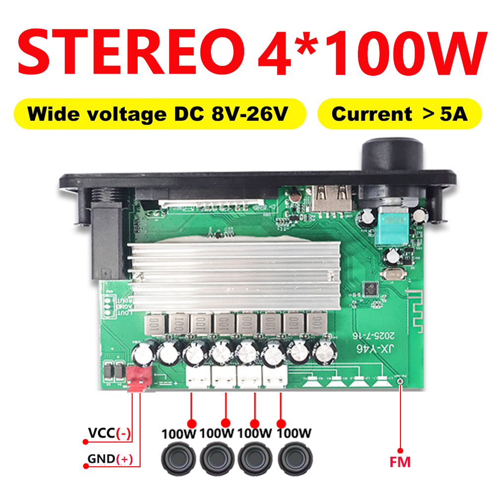 KEBIDU 400W Versterker Auto MP - Audio Music Volume recensie en prijs