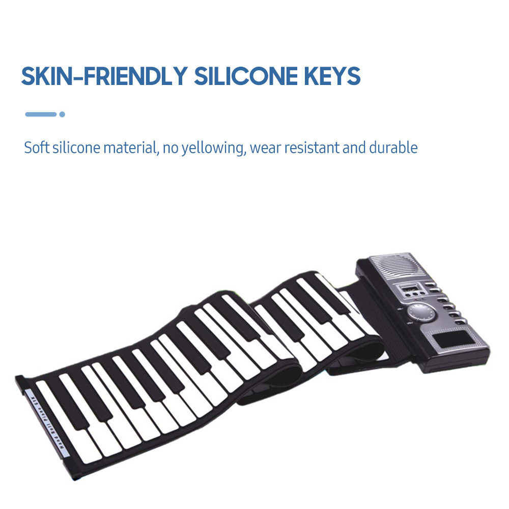 61-toetsen oprolbaar pianotoet - Keyboard Piano 61 Key recensie en prijs