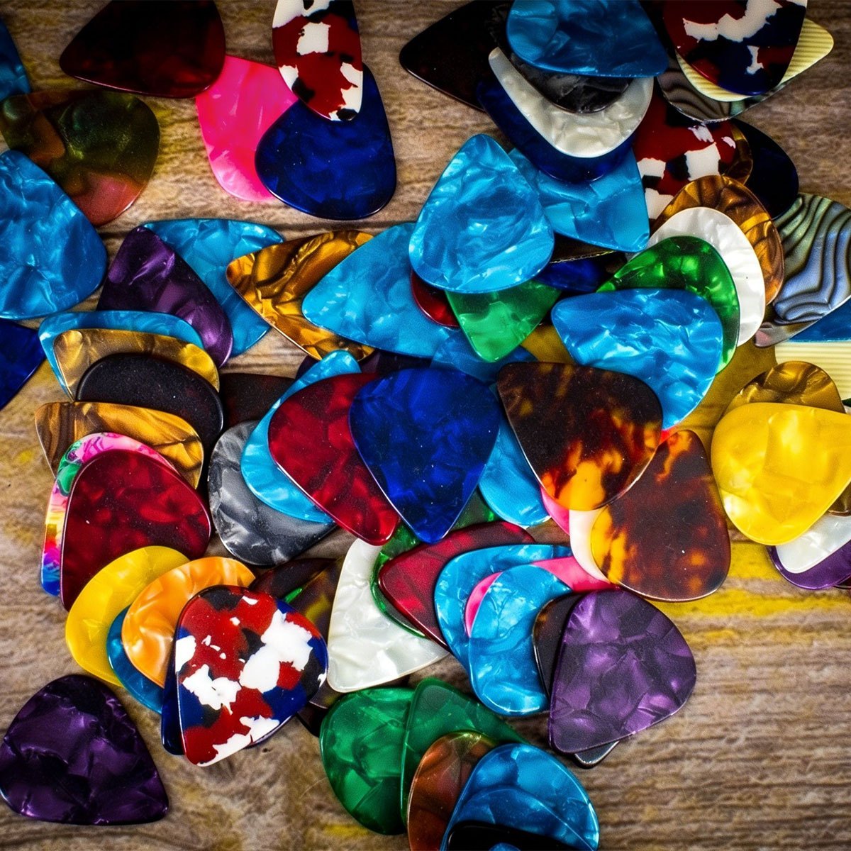 81 stuks 0,46 mm celluloid git - Electric Guitar Pick Pack recensie en prijs