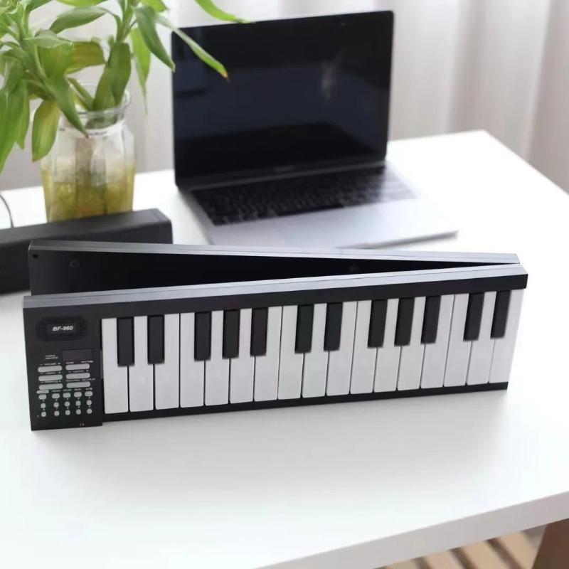 61-toetsen opvouwbaar elektron - Keyboard Piano 61 Key recensie en prijs