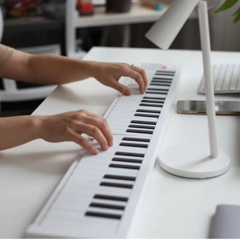 61-toetsen opvouwbaar elektron - Keyboard Piano 61 Key recensie en prijs