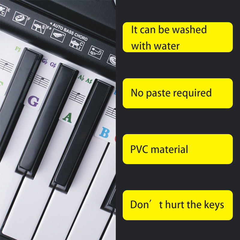 Gids voor pianonoten voor begi - Keyboard Piano 61 Key recensie en prijs